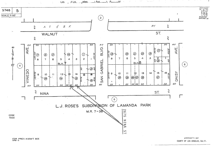 (PARCEL MAP)